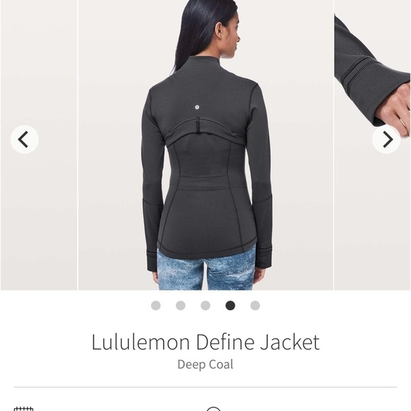 lululemon Define Jacket in Deep Coal - Picture 2 of 8